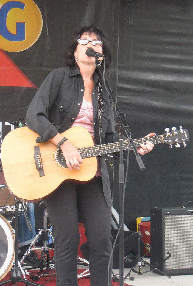 Rae at Design Hope Concert