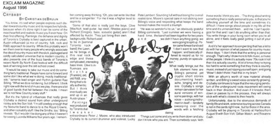 Exclaim Magazine Article