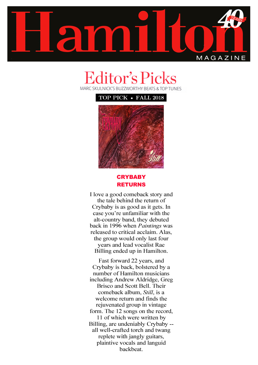 HAMILTON Magazine - Fall 2018